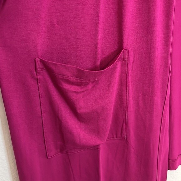 CIELO SOFT & SEXY WITH PERFECT STRETCH MERLOT RAYON OPEN FRONT LS CARDIGAN XL - Picture 3 of 11